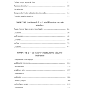 Les fiches émotionnelles – TOME 1